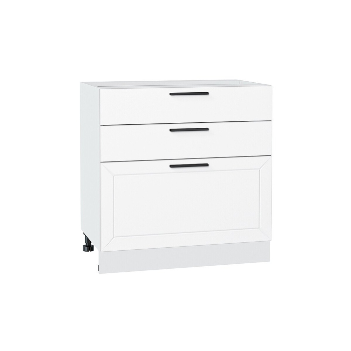 Шкаф нижний с 3-мя ящиками Глетчер