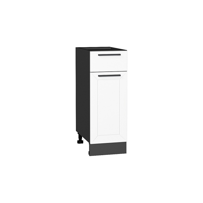 Шкаф нижний с 1-ой дверцей и ящиком Глетчер