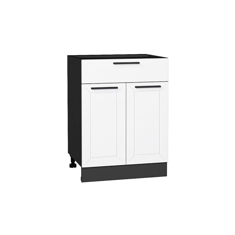 Шкаф нижний с 2-мя дверцами и ящиком Глетчер