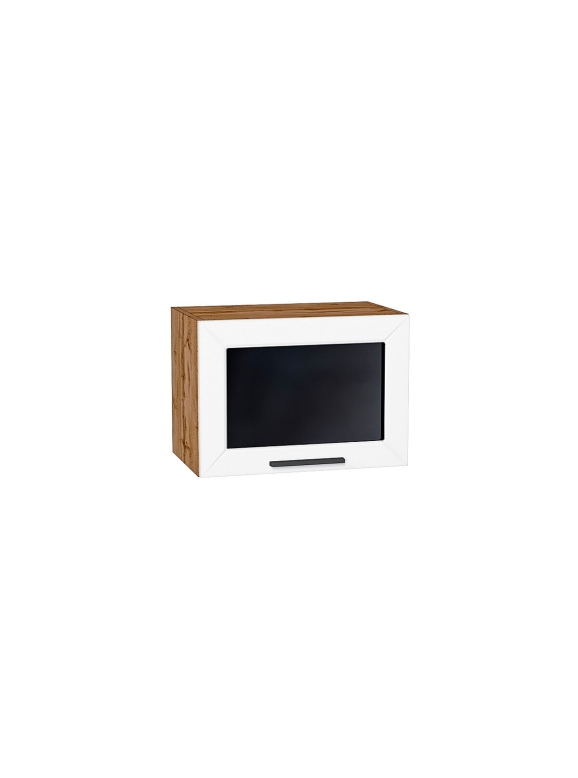 Шкаф верхний горизонтальный остекленный Глетчер