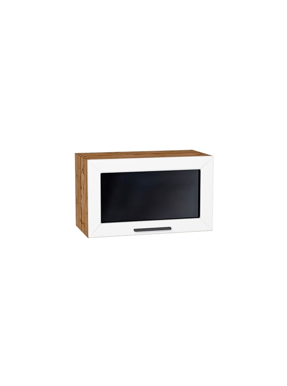 Шкаф верхний горизонтальный остекленный Глетчер