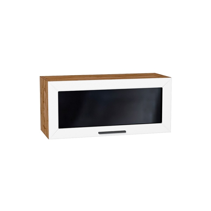 Шкаф верхний горизонтальный остекленный Глетчер