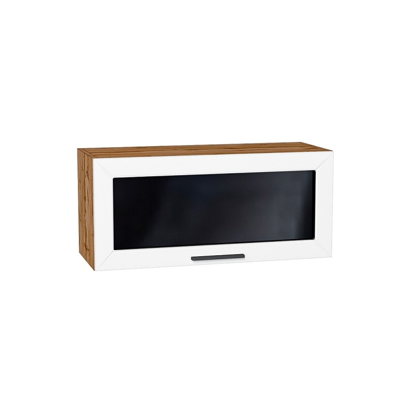 Шкаф верхний горизонтальный остекленный Глетчер