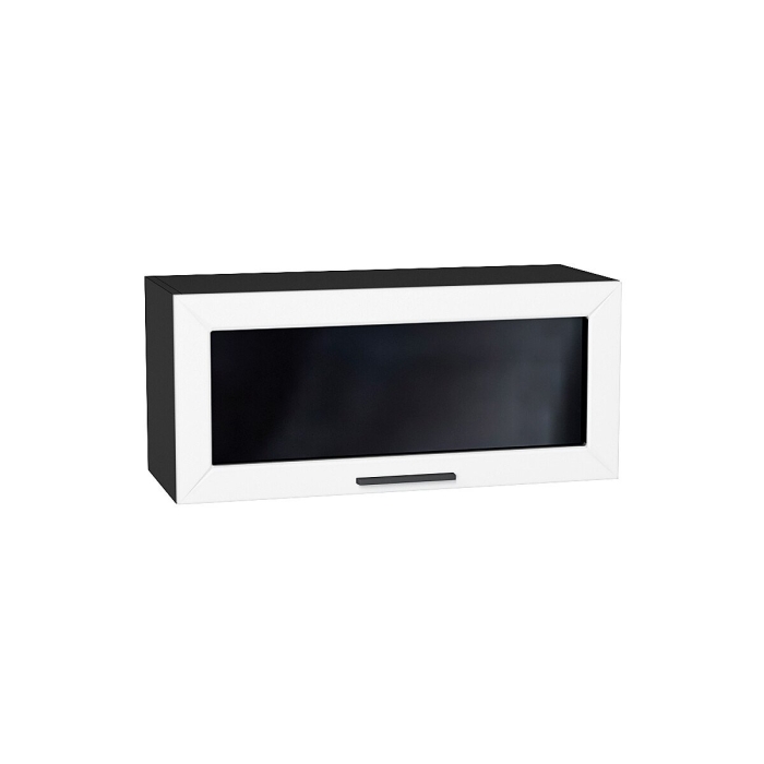 Шкаф верхний горизонтальный остекленный Глетчер