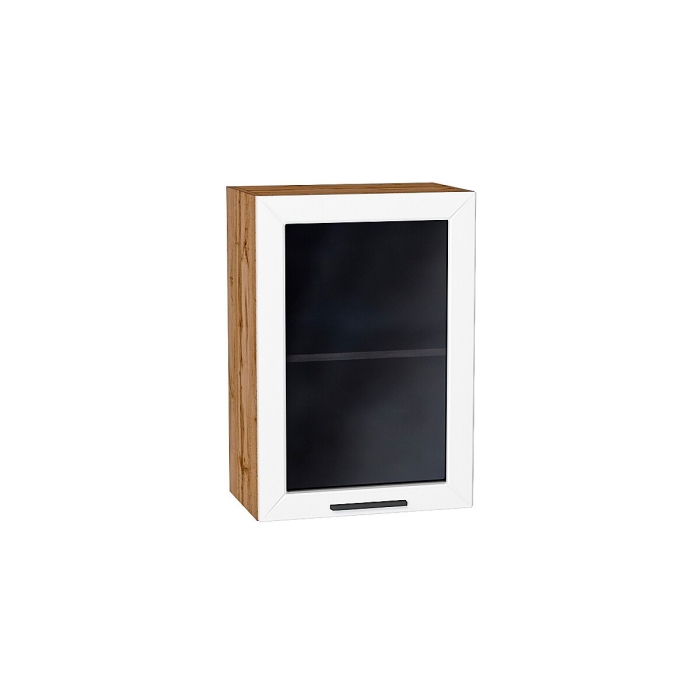 Шкаф верхний с 1-ой остекленной дверцей Глетчер