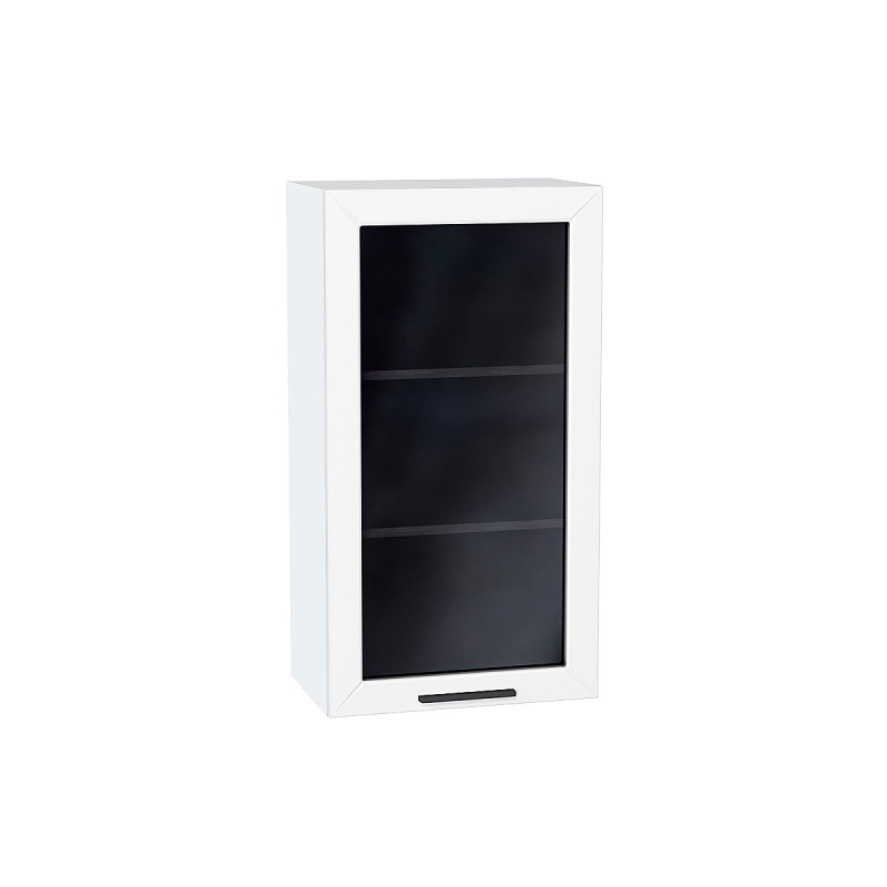 Шкаф верхний с 1-ой остекленной дверцей Глетчер