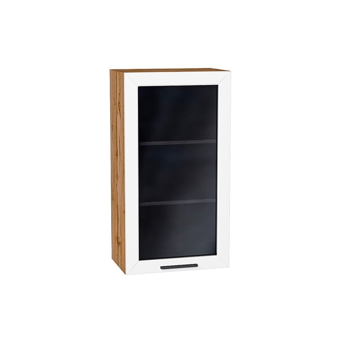 Шкаф верхний с 1-ой остекленной дверцей Глетчер