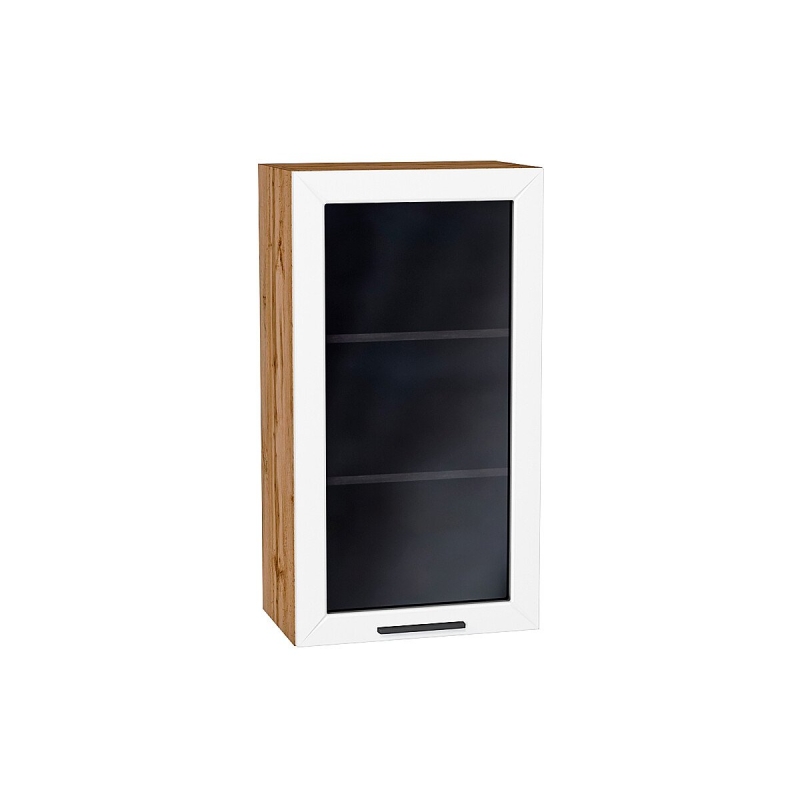 Шкаф верхний с 1-ой остекленной дверцей Глетчер