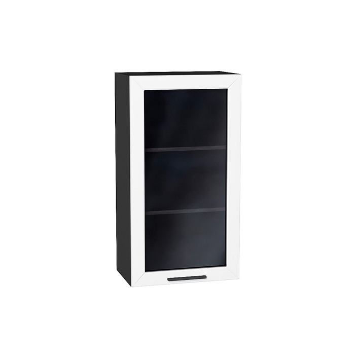 Шкаф верхний с 1-ой остекленной дверцей Глетчер