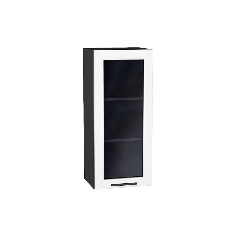 Шкаф верхний с 1-ой остекленной дверцей Глетчер