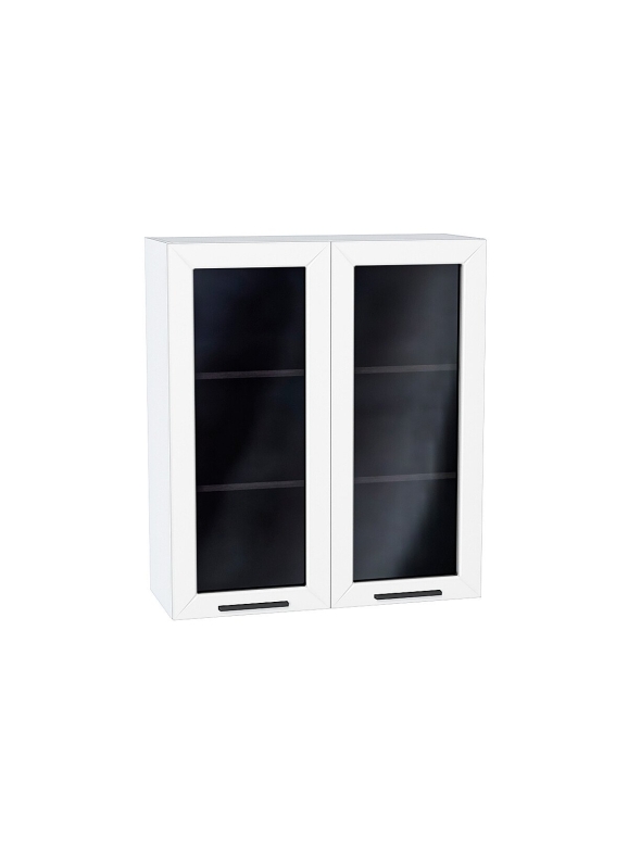 Шкаф верхний с 2-мя остекленными дверцами Глетчер