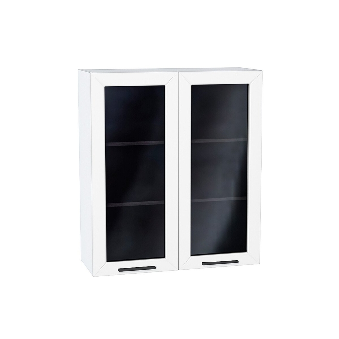 Шкаф верхний с 2-мя остекленными дверцами Глетчер