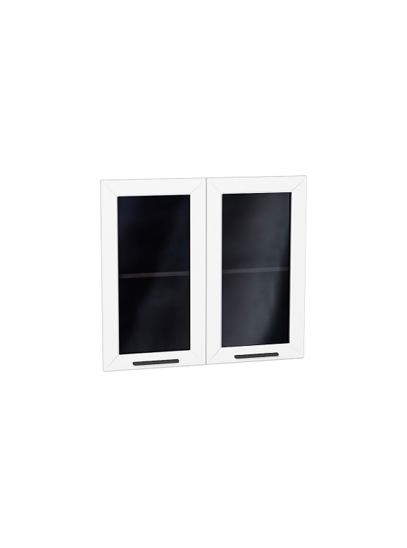 Комплект фасадов Глетчер со стеклом для каркаса Ф-55 В800