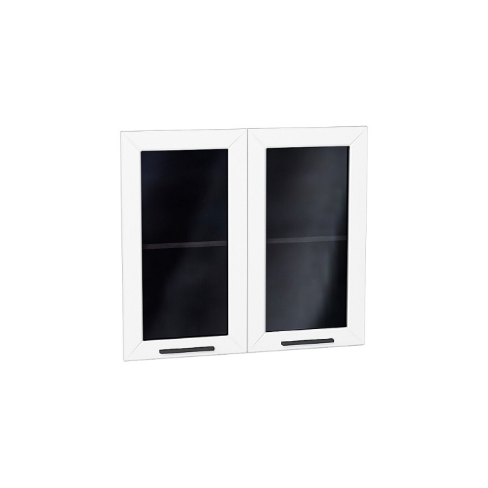 Комплект фасадов Глетчер со стеклом для каркаса Ф-55 В800