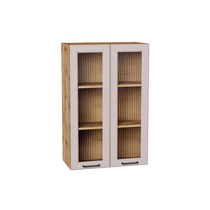 Шкаф верхний с 2-мя остекленными дверцами Барселона