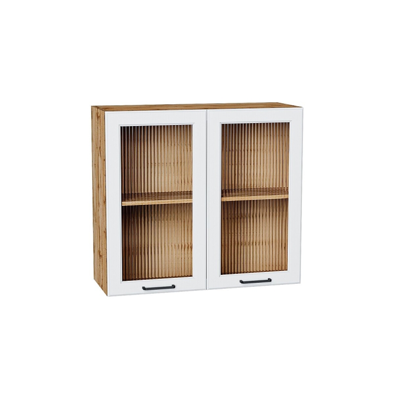 Шкаф верхний с 2-мя остекленными дверцами Барселона