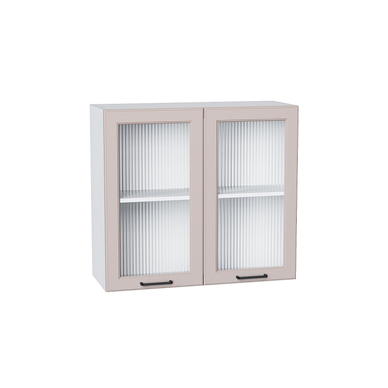 Шкаф верхний с 2-мя остекленными дверцами Барселона