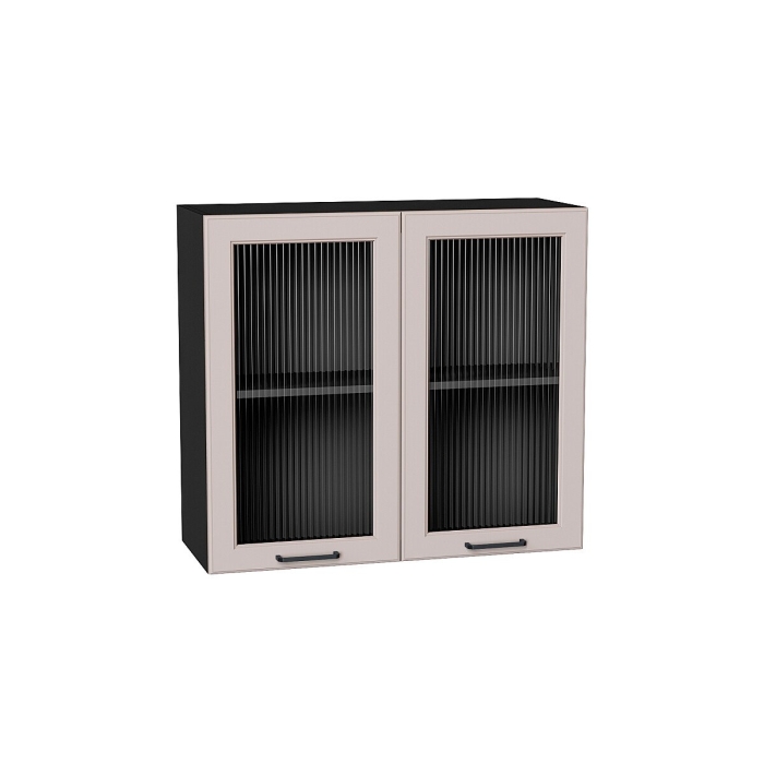 Шкаф верхний с 2-мя остекленными дверцами Барселона