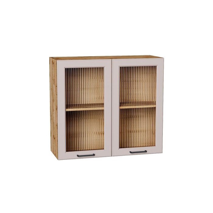 Шкаф верхний с 2-мя остекленными дверцами Барселона