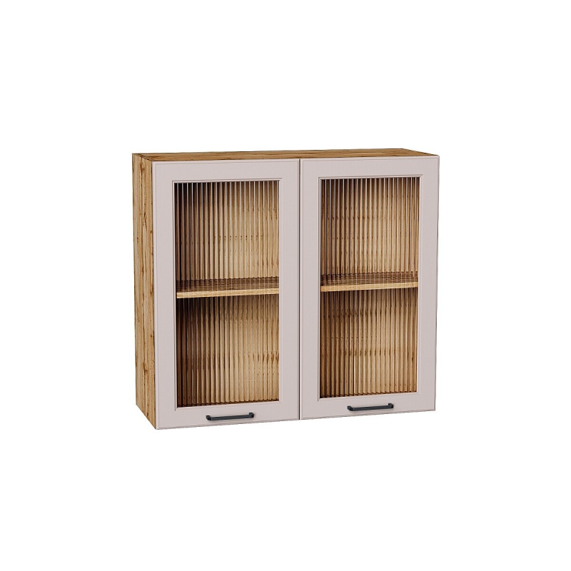 Шкаф верхний с 2-мя остекленными дверцами Барселона