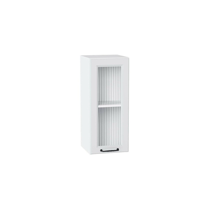 Шкаф верхний с 1-ой остекленной дверцей Ницца