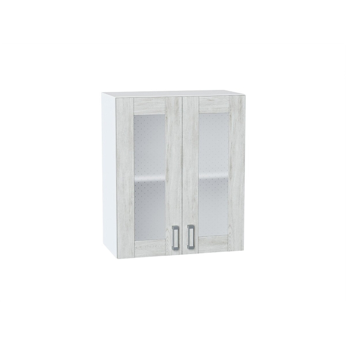 Шкаф верхний с 2-мя остекленными дверцами Лофт