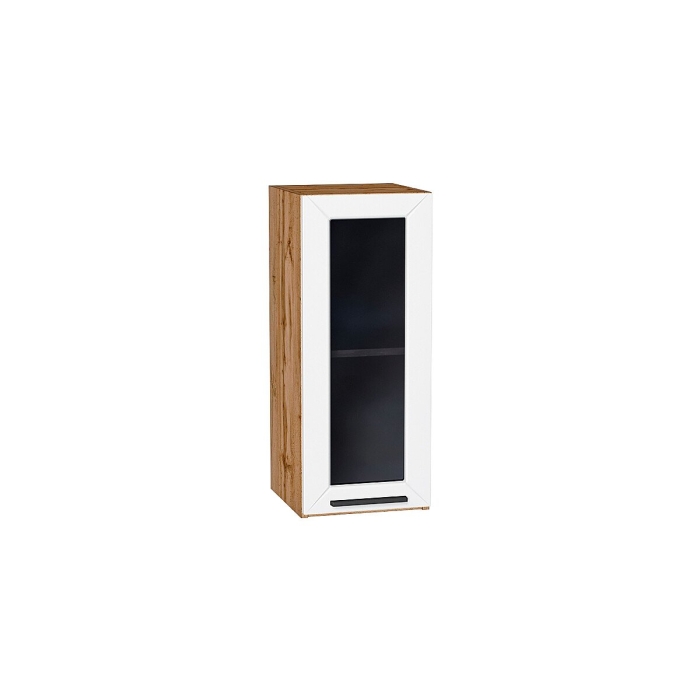 Шкаф верхний с 1-ой остекленной дверцей Глетчер