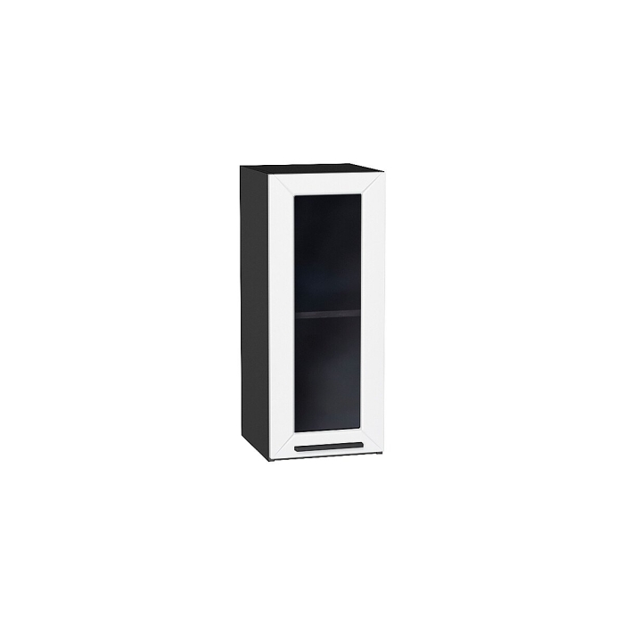 Шкаф верхний с 1-ой остекленной дверцей Глетчер