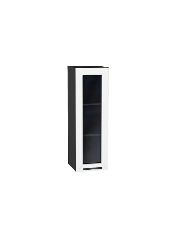 Шкаф верхний с 1-ой остекленной дверцей Глетчер