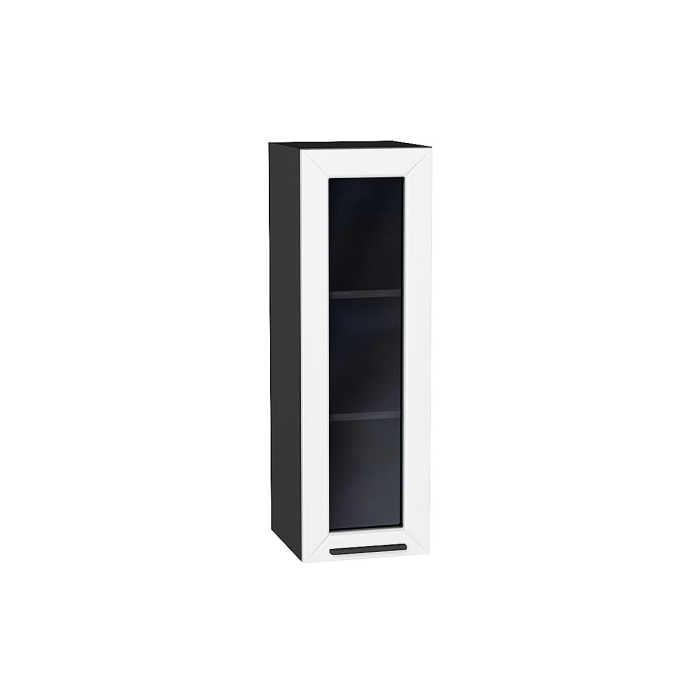 Шкаф верхний с 1-ой остекленной дверцей Глетчер