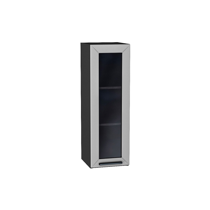 Шкаф верхний с 1-ой остекленной дверцей Глетчер