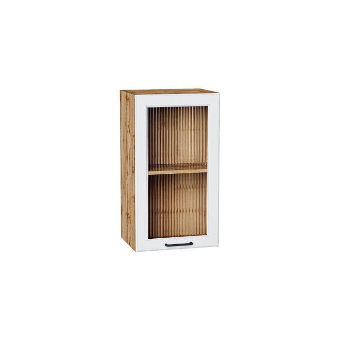 Шкаф верхний с 1-ой остекленной дверцей Барселона