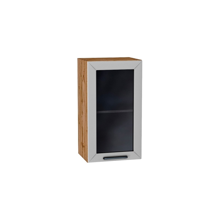 Шкаф верхний с 1-ой остекленной дверцей Глетчер