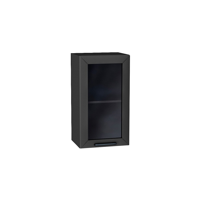 Шкаф верхний с 1-ой остекленной дверцей Глетчер