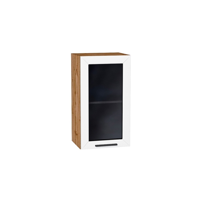 Шкаф верхний с 1-ой остекленной дверцей Глетчер