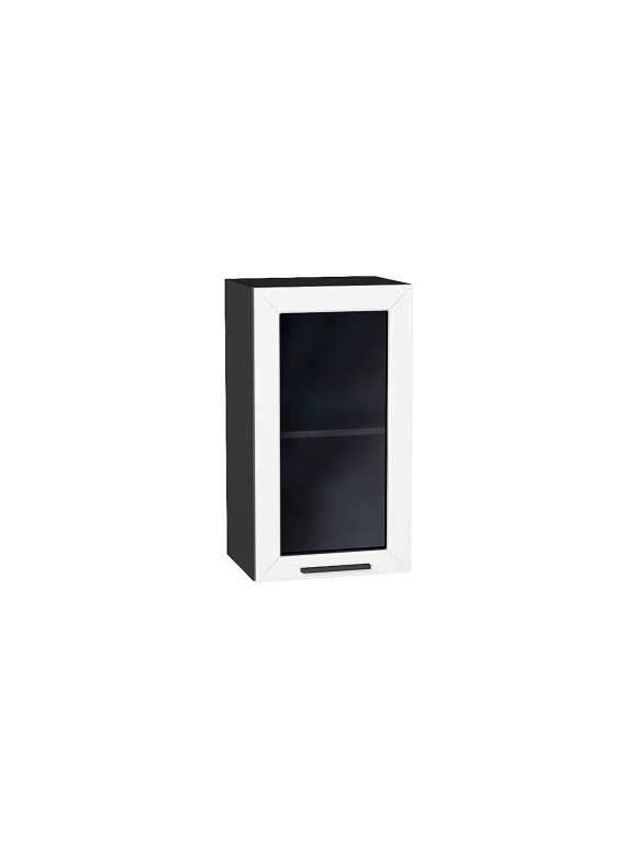 Шкаф верхний с 1-ой остекленной дверцей Глетчер