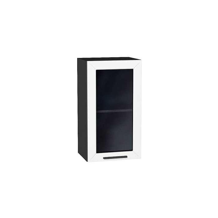 Шкаф верхний с 1-ой остекленной дверцей Глетчер