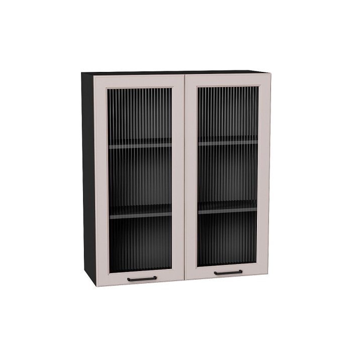 Шкаф верхний с 2-мя остекленными дверцами Барселона