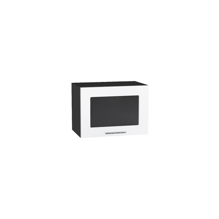 Шкаф верхний горизонтальный остекленный Валерия-М