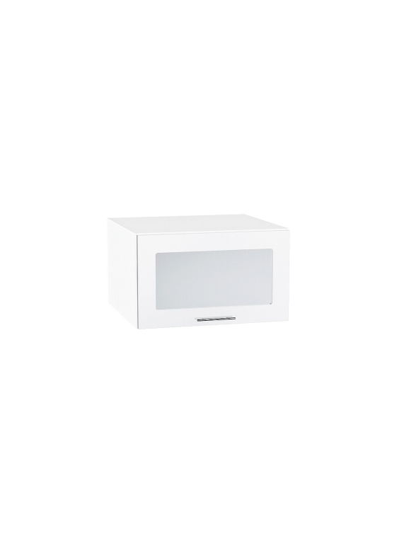 Шкаф верхний горизонтальный остекленный глубокий Валерия-М