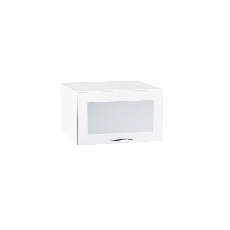 Шкаф верхний горизонтальный остекленный глубокий Валерия-М