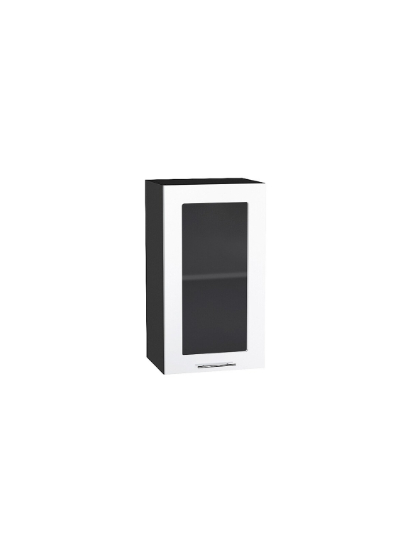 Шкаф верхний с 1-ой остекленной дверцей Валерия-М