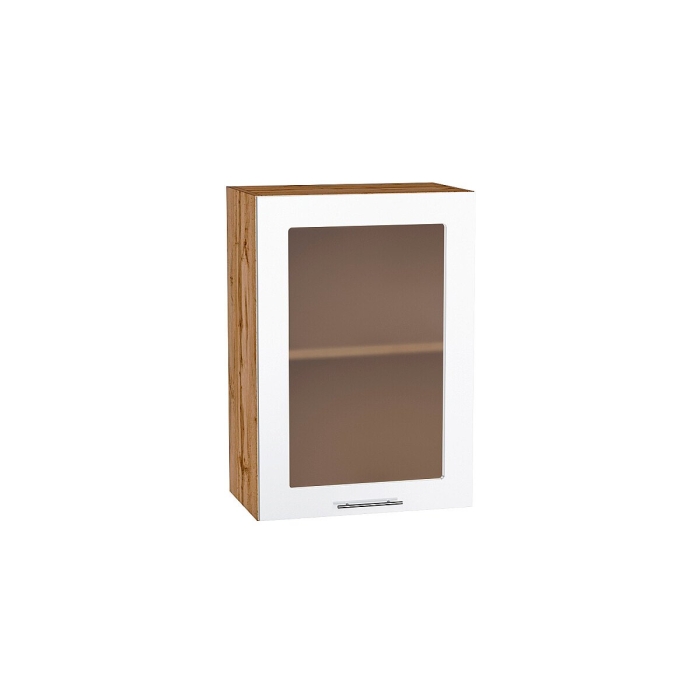 Шкаф верхний с 1-ой остекленной дверцей Валерия-М