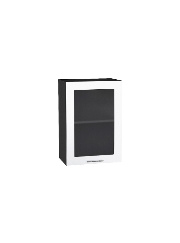 Шкаф верхний с 1-ой остекленной дверцей Валерия-М