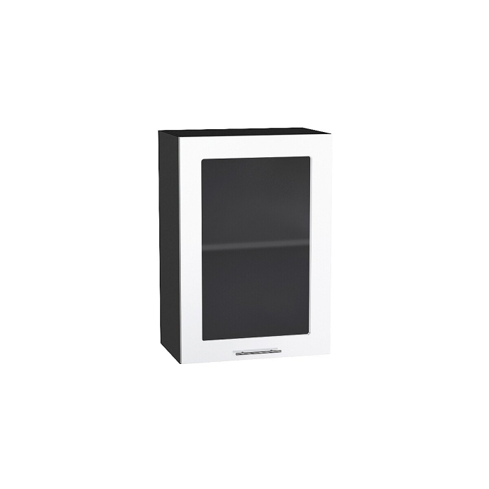 Шкаф верхний с 1-ой остекленной дверцей Валерия-М