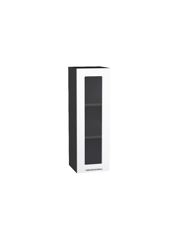 Шкаф верхний с 1-ой остекленной дверцей Валерия-М