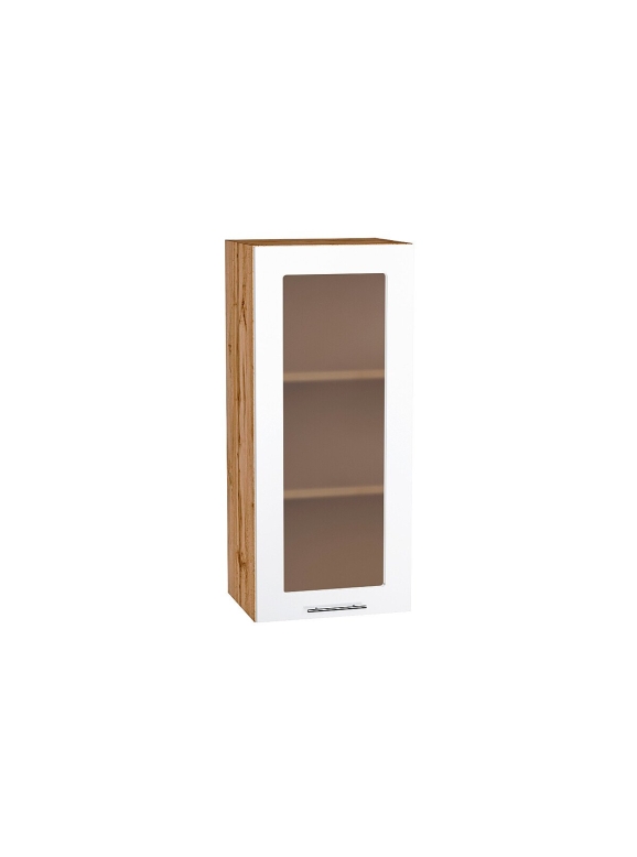 Шкаф верхний с 1-ой остекленной дверцей Валерия-М