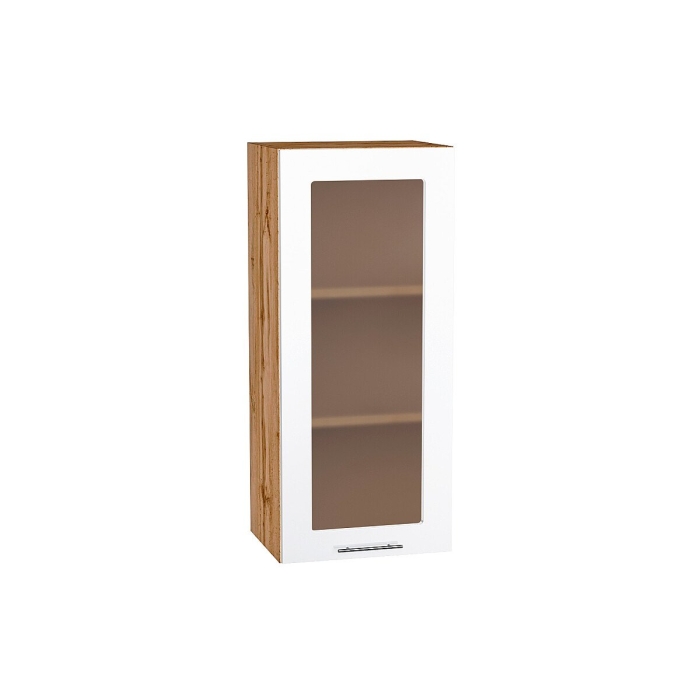 Шкаф верхний с 1-ой остекленной дверцей Валерия-М