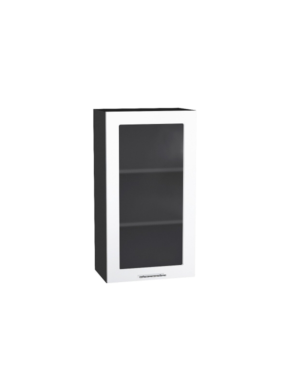 Шкаф верхний с 1-ой остекленной дверцей Валерия-М