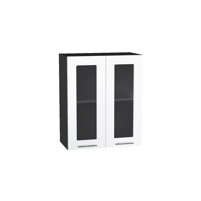 Шкаф верхний с 2-мя остекленными дверцами Валерия-М